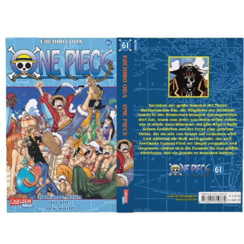Buchcover und Innenansicht für das Buch: One Piece