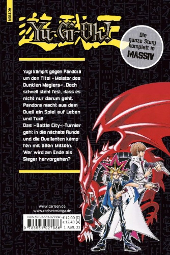 Buchcover und Innenansicht für das Buch: Yu-Gi-Oh!
