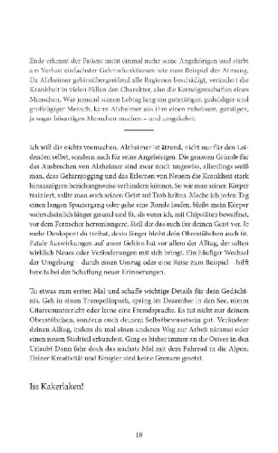 Buchcover und Innenansicht für das Buch: Hirn to go