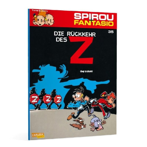 Buchcover und Innenansicht für das Buch: Le réveil du Z