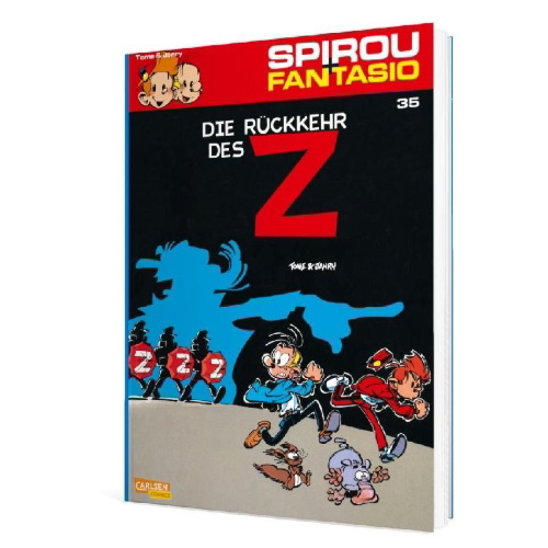 Buchcover und Innenansicht für das Buch: Le réveil du Z
