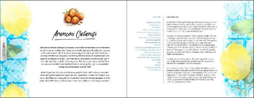 Buchcover und Innenansicht für das Buch: My Italian Lovestory