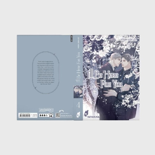 Buchcover und Innenansicht für das Buch: I'LL BE HERE FOR YOU