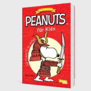 Buchcover und Innenansicht für das Buch: Peanuts für Kids - Neue Abenteuer 2: Die Peanuts in Japan
