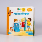 Buchcover und Innenansicht für das Buch: Frag doch mal ... die Maus: Mein Körper