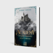 Buchcover und Innenansicht für das Buch: Academy of Blood and Fangs 2: Schattenkuss