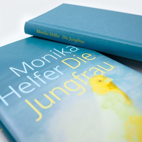 Buchcover und Innenansicht für das Buch: Die Jungfrau