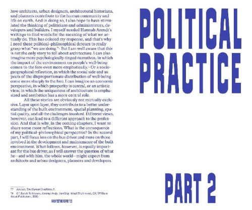 Buchcover und Innenansicht für das Buch: Space is Politics