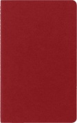 Buchcover und Innenansicht für das Buch: Moleskine Cahier Pocket Plain Red Cover L. 3er Pack