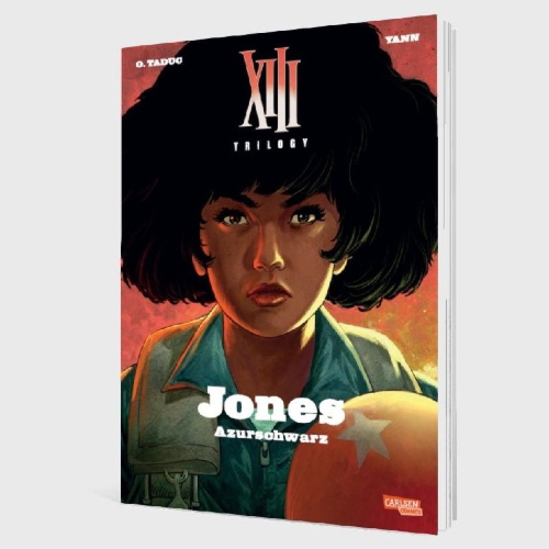 Buchcover und Innenansicht für das Buch: XIII Trilogy : Jones. Azur noir