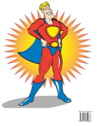 Buchcover und Innenansicht für das Buch: Superhelden-Malbuch für Kinder im Alter von 4-8 Jahren