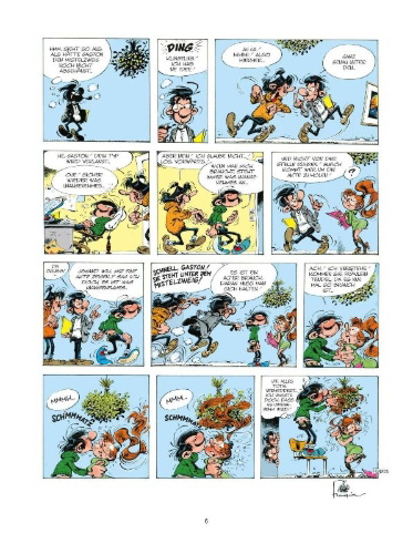 Buchcover und Innenansicht für das Buch: Gaston Neuedition 16: Pfeifen, Pech und Pannen