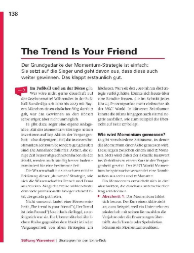Buchcover und Innenansicht für das Buch: Der ETF-Booster für Ihre Geldanlage
