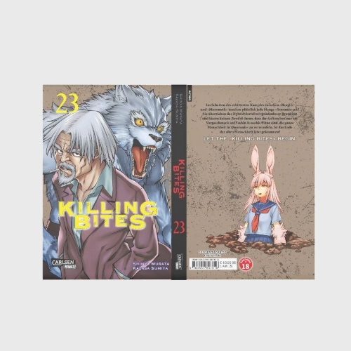 Buchcover und Innenansicht für das Buch: Killing Bites