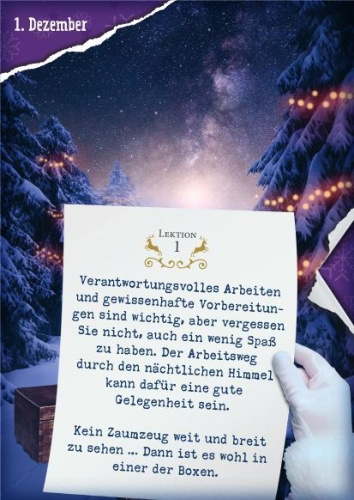 Buchcover und Innenansicht für das Buch: Escape to go