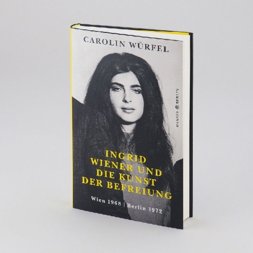 Buchcover und Innenansicht für das Buch: Ingrid Wiener und die Kunst der Befreiung
