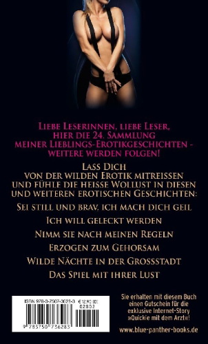 Buchcover und Innenansicht für das Buch: Ich will es wild | 9 geile erotische Geschichten