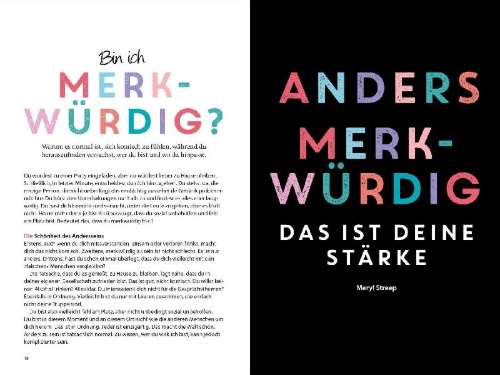 Buchcover und Innenansicht für das Buch: Be You - Be Strong