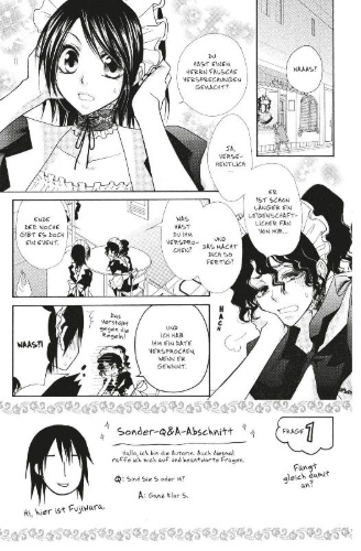 Buchcover und Innenansicht für das Buch: Kaichou wa Maid-sama!