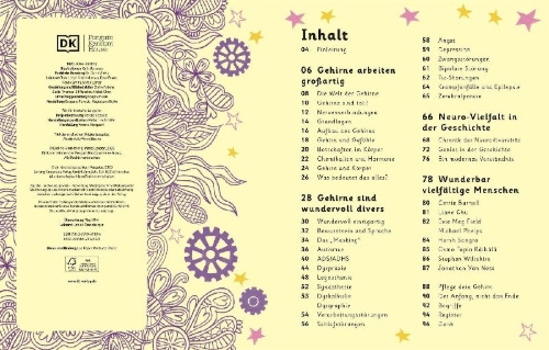 Buchcover und Innenansicht für das Buch: Wundervoll anders