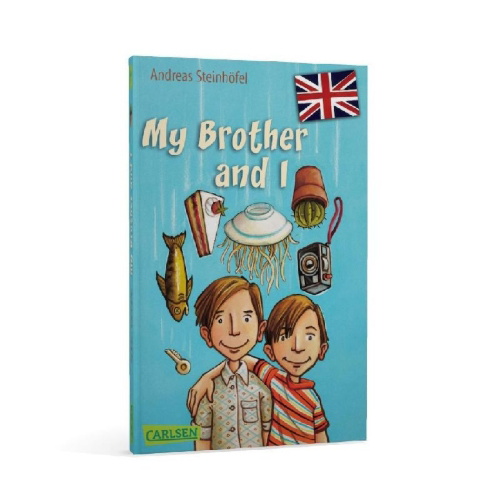 Buchcover und Innenansicht für das Buch: Dirk und ich/englisch