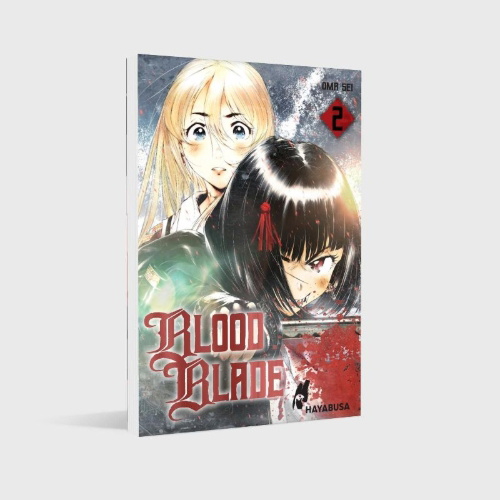 Buchcover und Innenansicht für das Buch: Blood Blade