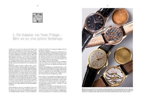 Buchcover und Innenansicht für das Buch: Patek Philippe Armbanduhren