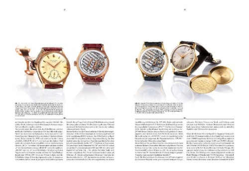 Buchcover und Innenansicht für das Buch: Patek Philippe Armbanduhren