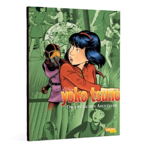 Buchcover und Innenansicht für das Buch: Yoko Tsuno Sammelband 01: Die deutschen Abenteuer