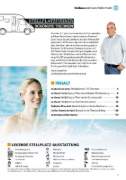Buchcover und Innenansicht für das Buch: Stellplatzführer Schönste Thermen