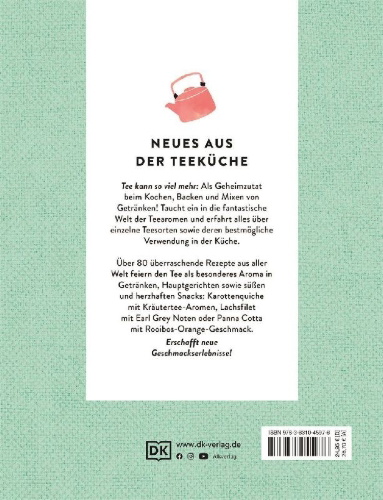 Buchcover und Innenansicht für das Buch: TASTY TEA