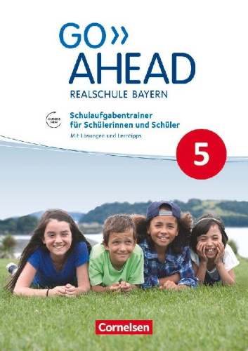 Buchcover und Innenansicht für das Buch: Go Ahead 5. Jahrgangsstufe - Ausgabe für Realschulen in Bayern - Schulaufgabentrainer