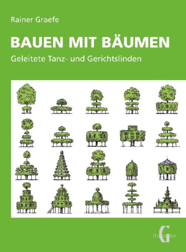 Buchcover und Innenansicht für das Buch: Bauen mit Bäumen