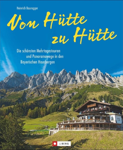 Buchcover und Innenansicht für das Buch: Von Hütte zu Hütte