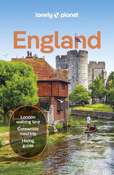 Buchcover und Innenansicht für das Buch: Lonely Planet England