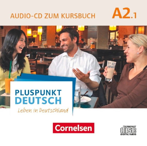 Buchcover und Innenansicht für das Buch: Pluspunkt Deutsch A2: Teilband 1 Audio-CD zum Kursbuch