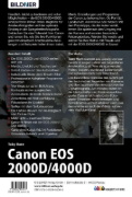 Buchcover und Innenansicht für das Buch: Canon EOS 2000D/4000D - Für bessere Fotos von Anfang an