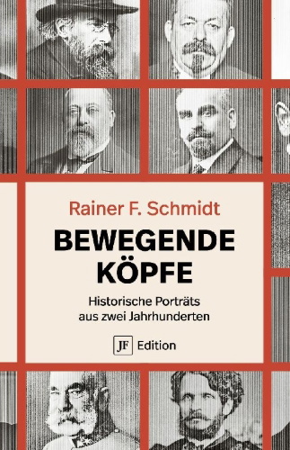 Buchcover und Innenansicht für das Buch: Bewegende Köpfe
