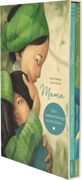 Buchcover und Innenansicht für das Buch: Maman/ Papa