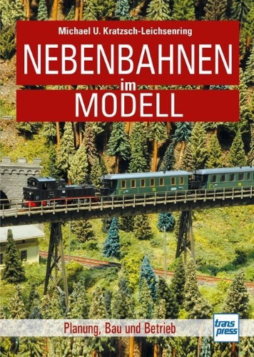 Buchcover und Innenansicht für das Buch: Nebenbahnen im Modell