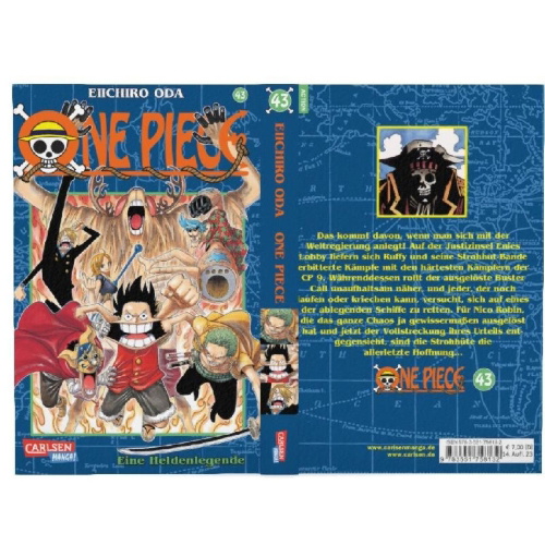 Buchcover und Innenansicht für das Buch: One Piece