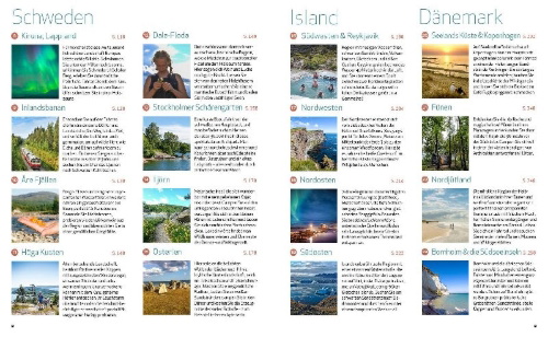Buchcover und Innenansicht für das Buch: Wild Guide Skandinavien
