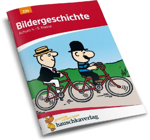 Buchcover und Innenansicht für das Buch: Bildergeschichte. Aufsatz 4.-5. Klasse