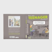 Buchcover und Innenansicht für das Buch: Wie man Teenager überlebt!