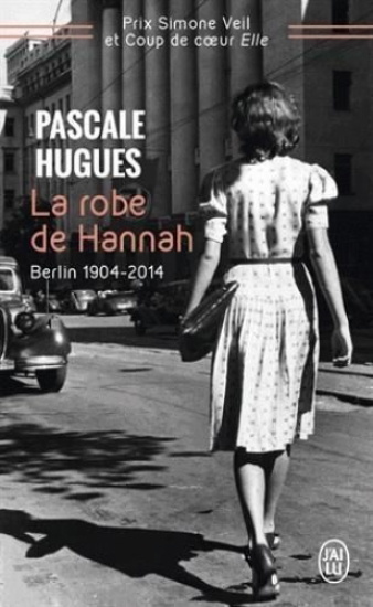 Buchcover und Innenansicht für das Buch: La robe de Hannah