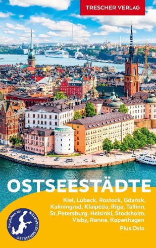 Buchcover und Innenansicht für das Buch: TRESCHER Reiseführer Ostseestädte