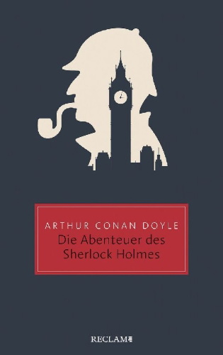 Buchcover und Innenansicht für das Buch: Die Abenteuer des Sherlock Holmes