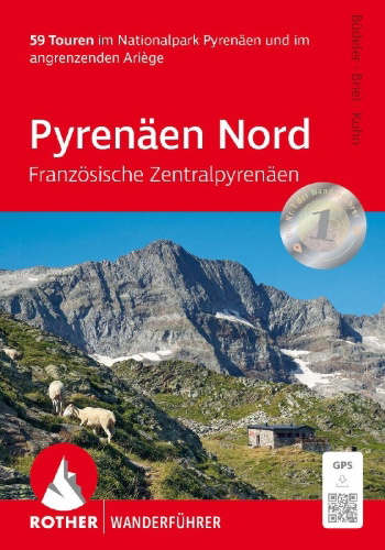 Buchcover und Innenansicht für das Buch: Pyrenäen Nord - Französische Zentralpyrenäen