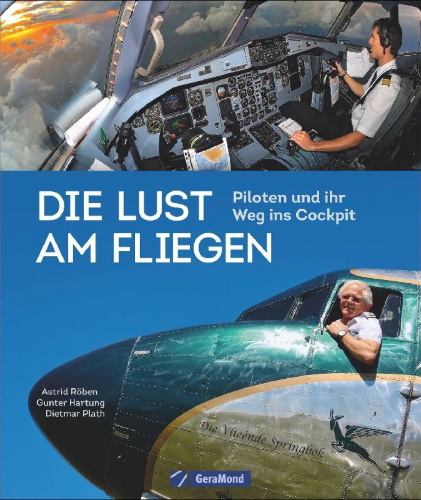 Buchcover und Innenansicht für das Buch: Die Lust am Fliegen