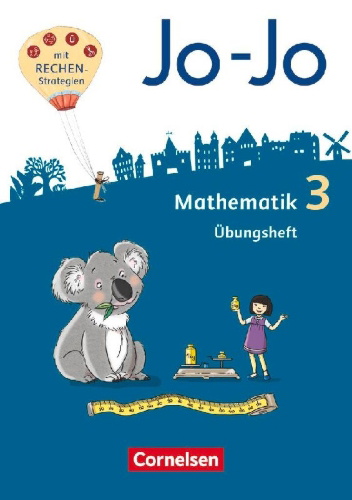 Buchcover und Innenansicht für das Buch: Jo-Jo Mathematik 3. Schuljahr - Übungsheft